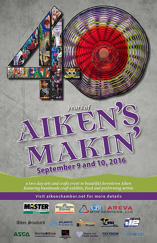 Aiken's Makin' 40th Anniversary Event Sept. 910, 2016