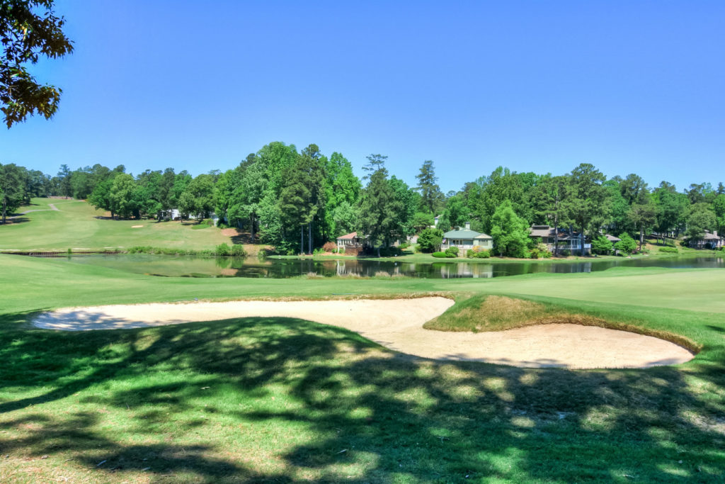 Golf course view in Aiken, SC